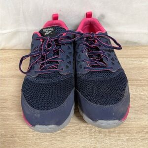Reebok Sublite Cushion Work Shoes Womens US 8.5 W ASTM F2413-11 Alloy Toe RB046
